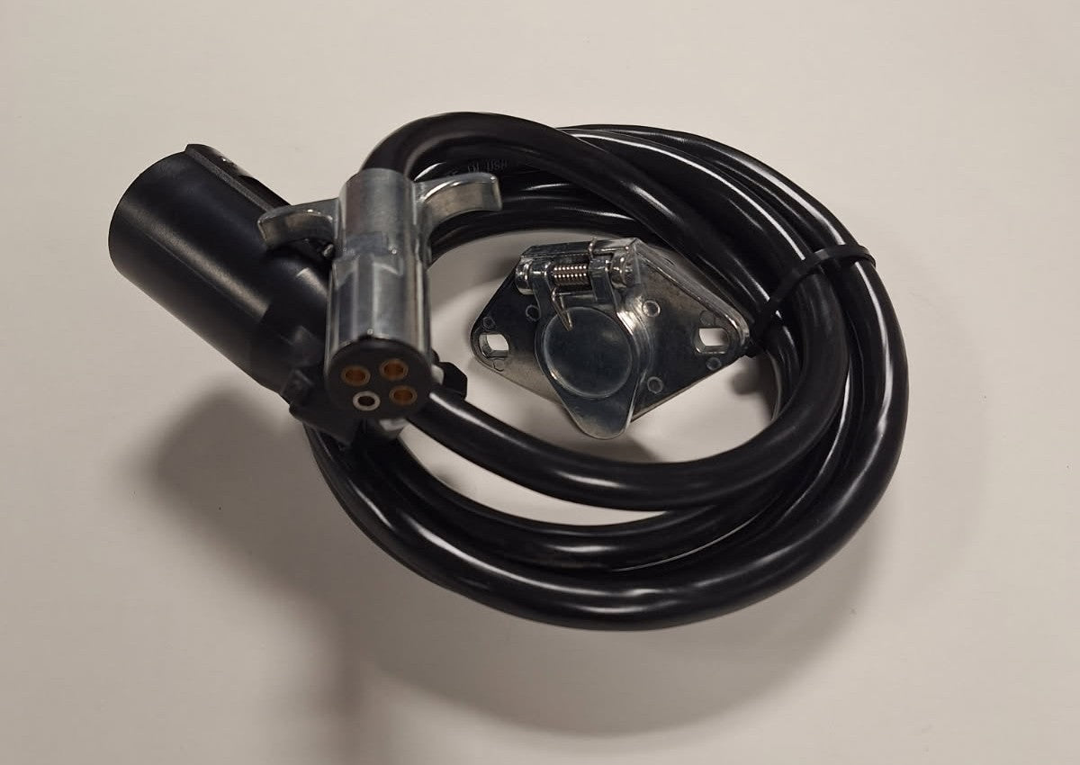 7 to 4 PIn Cable and Receptacle