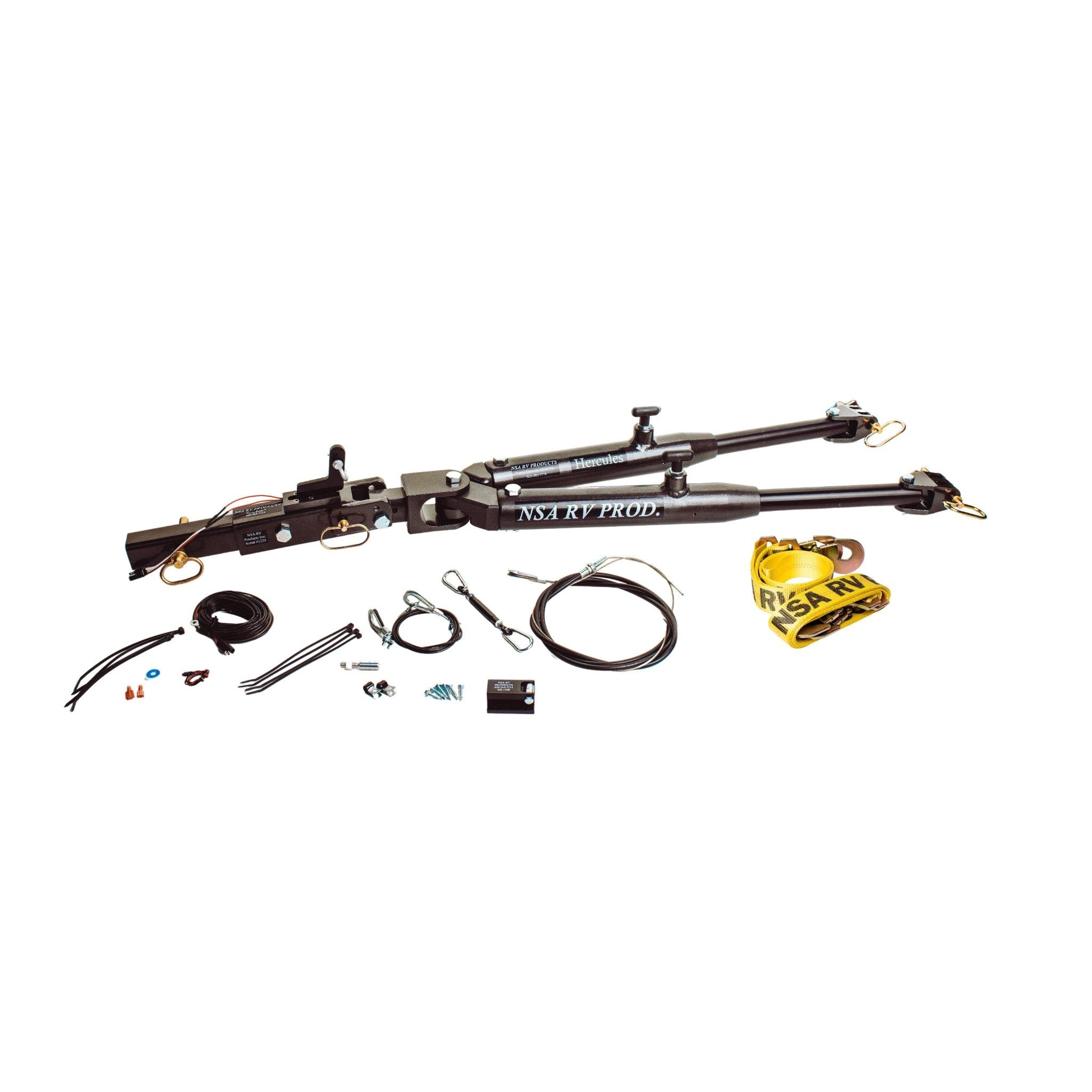 Hercules 12,000 lb.  Complete Tow Bar Kit (Integrated Braking System included)