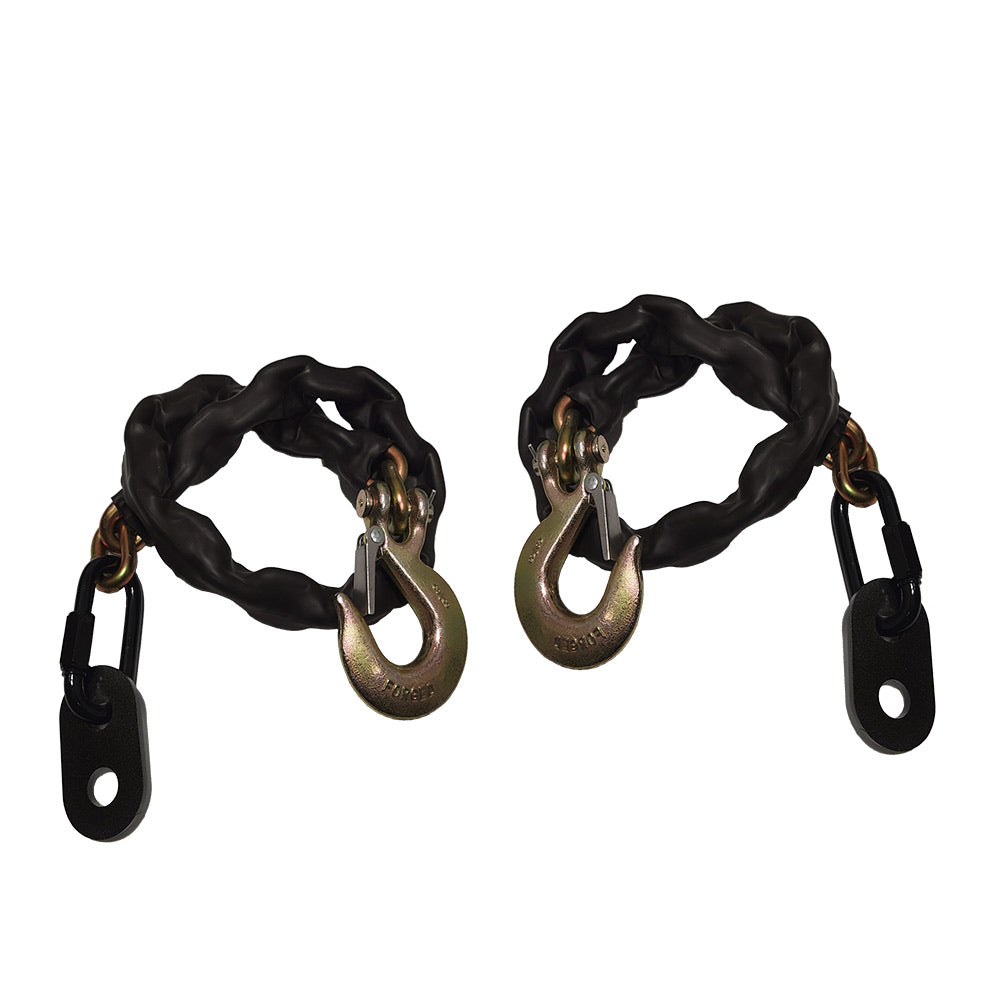 Safety Chains with King Pin Adapter Attachment Point NSA RV Products