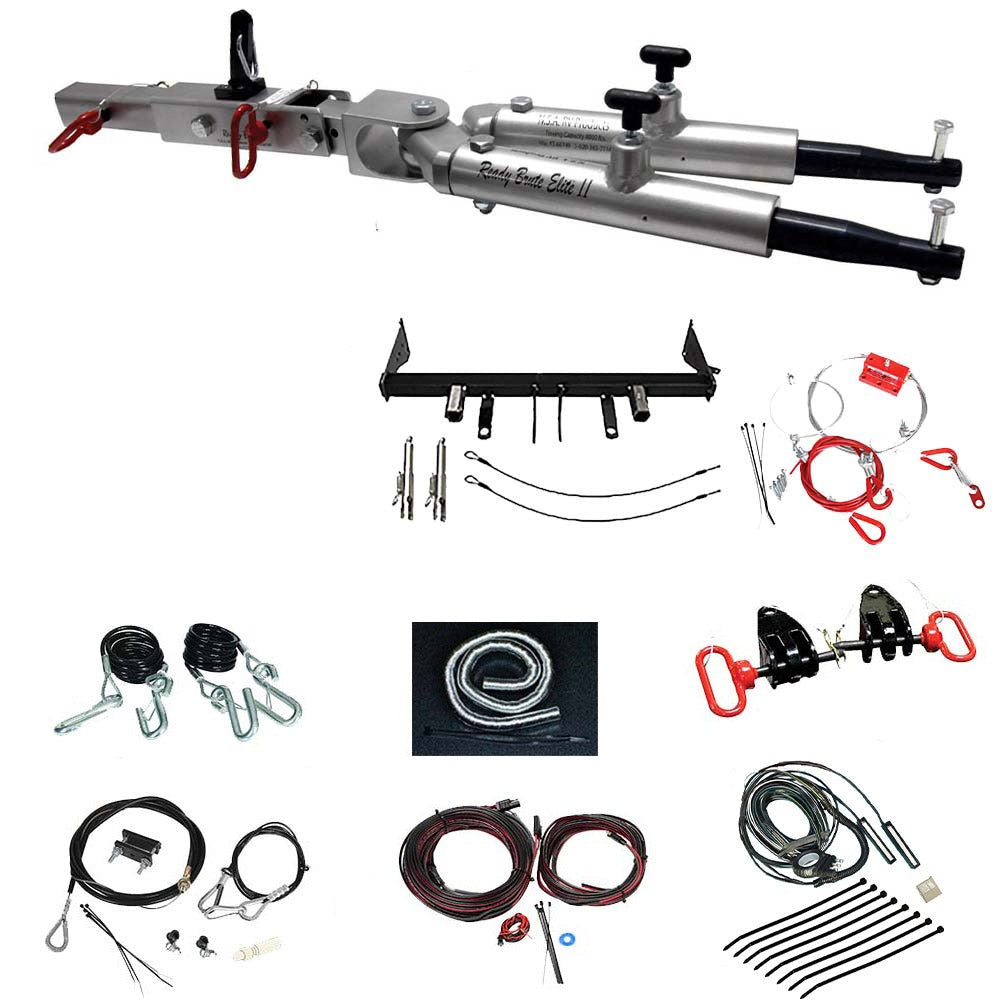 Ready Brute Elite 2 - Complete Tow Bar Kit (integrated braking system included)